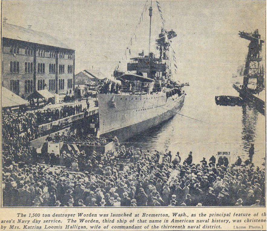 Worden Launch, 1934